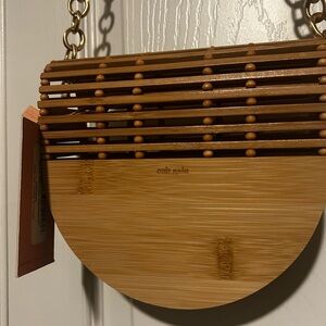 Brown Bamboo Women Bag